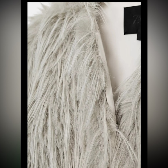 ZW collection faux fur coat - Picture 14 of 16